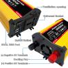 WONOOS Car Power Inverter Converter Charger 12V to 220V/110V3000W Smart Car Inverter Dual USB view 4