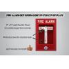 Fire Alarm Cool Light Switch Plate Cover for Teens Room Fun Novelty Gift Decorative Decor Bedroom (Fire Alarm) view 2