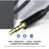 UrbanX 3.5mm Nylon Braided Aux Cable 3.3ft/1m Hi-Fi Sound, Audio Adapter Male to Male AUX Cord for Nokia 1.3 Headphones, Car, Home Stereos, Speaker, Echo & More view 2
