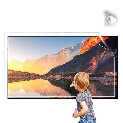 32-75 Inch Screen Protection Film, Anti-Blue Light/Anti Reflective/Anti Glare, Matte Anti Scratch Reduce Eye Fatigue, for LCD LED OLED HDTV,48"(1056 * 596mm)