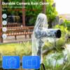 2 Pack 18" Long Camera Rain Cover with Flash Dust Sleeve Protector for Canon EOS R5 R6 Rp 5D 6D 7D 90D 80D 77D 70D Z7II Z6II Z5 Z50 D850 D810 D780 D750 D610 D500 D3500 D5600 D7500 view 3