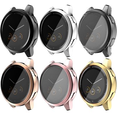 BabyValley Soft TPU Case Compatible with Garmin Vivoactive 4S All-Around Screen Protector Bumper Protective Cover for Vivoactive 4S 40mm (6*color)