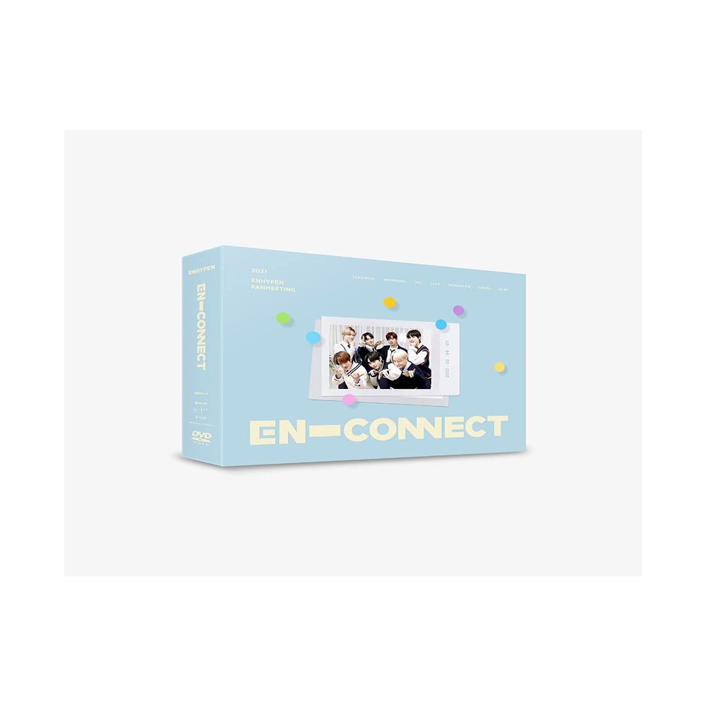 BIGHIT Ent. ENHYPEN - 2021 FANMEETING [EN-CONNECT] DVD+Extra Photocards Set
