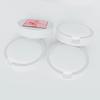 3D Cabin Product Compatible with The AirTag - Stick On Mount Holder Bracket Clip (4 Pack) with 3M VHB Tape for Smart Tracking Device White view 1