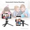 Andoer Mini Ball Head Adapter Monitor Mount Cold Shoe Adapter 360 Rotating Aluminum Alloy 1/4 Inch & 3/8 Inch Screw for Mounting Camera Monitor Microphone LED Video Light view 2