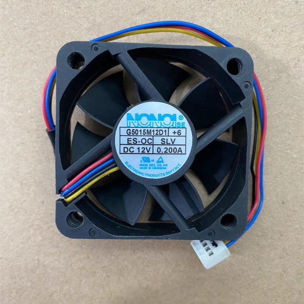 G5015M12D1+6 NONOISE 5015 12V 0.200A car Audio pwm Speed Fan