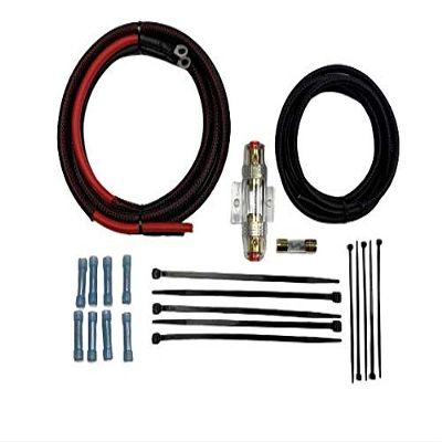 Motorcycle Amplifier Wiring kit fits All Motorcycles Including Victory, Harley, Indian, Kawasaki. Works with All Makes of amplifiers Including Soundstream, Rockford Fosgate, Diamond Micro and More.