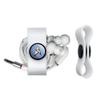 GRAPHICS & MORE Star Trek Science Shield Headphone Earbud Cord Wrap - Charging Cable Manager - Wire Organizer Set of 2 - White view 2