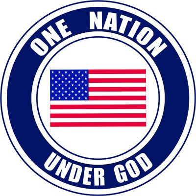 One Nation Under God Decal