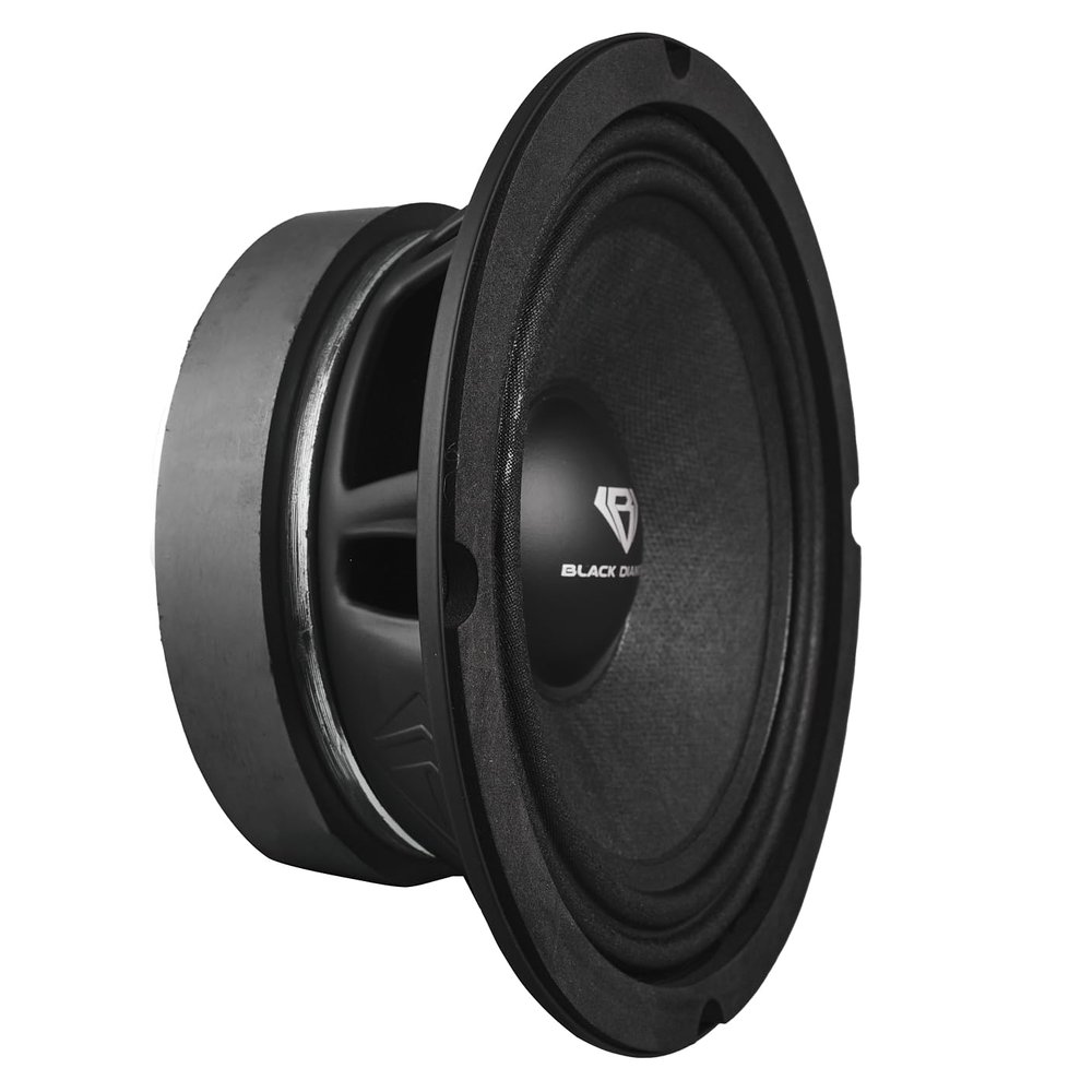 BLACK DIAMOND Dia-M6 6.5" Mid Range Loudspeaker with Bullet 450 Watts 8-Ohm (1 Speaker)