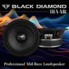 BLACK DIAMOND Dia-M6 6.5" Mid Range Loudspeaker with Bullet 450 Watts 8-Ohm (1 Speaker) view 2