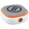 Bushnell Disc Jockey -Bluetooth -Speaker, Lightweight Disk Golf -Speaker with Distance to Basket -GPS, White/Orange, Small view 1