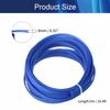 Aicosineg 16.4ft PET Flexible Braided Cable Sleeve 0.33inch Width Wire Loom Sleeving and Organizer Flexible Wire Mesh Sleeve Wrap Protector for TV Audio PC Cords from Pets Chewing Blue view 2