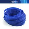 Aicosineg Cable Sleeve Braided Sleeving PET Wire Loom Tubing Cable 32.81ft-4/9inches Wrap Protector for HiFi Audio and Video Headphone Cable Protect Wires from Chewing of Pets Blue view 3