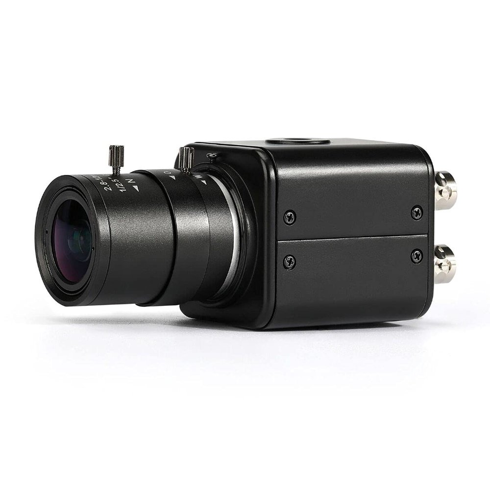 HD SDI Camera, 2MP 1080P Digital CCTV Security Camera, 1/2.8 High Sensitivity Sensor CMOS with 2.8-12mm Manual Varifocal HD 3MP LensDC12V 1A Power Adapter Free by Click Below Extra Saving