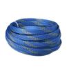 Aicosineg Cable Sleeve Braided Sleeving PET Wire Loom Tubing Cable 32.81ft-2/5inch Wrap Protector for HiFi Audio and Video Headphone Cable Protect Wires from Chewing of Pets Blue and Gold view 1