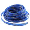 Aicosineg Cable Sleeve Braided Sleeving PET Wire Loom Tubing Cable 32.81ft-4/9inch Wrap Protector for HiFi Audio and Video Headphone Cable Protect Wires from Chewing of Pets Blue and Gold view 2