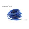 Aicosineg Cable Sleeve Braided Sleeving PET Wire Loom Tubing Cable 32.81ft-4/9inch Wrap Protector for HiFi Audio and Video Headphone Cable Protect Wires from Chewing of Pets Blue and Gold view 3