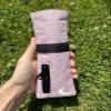 Brando Moon Small Pink Pocket Pouch - Heavy Duty Multi-Purpose Tool Purse Sized Pouch Bag for Makeup Tools view 2