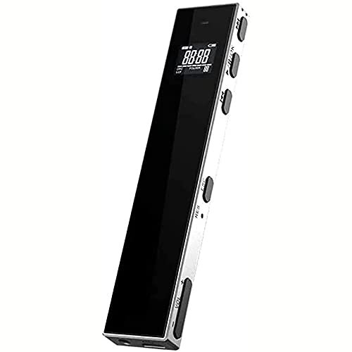 XIXIDIAN Voice Recorder, Digital Voice Activated Recorder Record Lectures & Meetings, Sensitive Microphone, Automatic Noise Reduction, Small Portable, 16GB/32GB (Size : B)