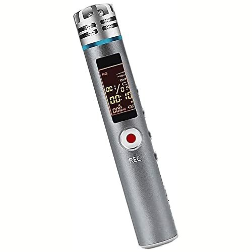 XIXIDIAN Intelligent Digital Voice Recorder,High-Definition Noise Reduction and Long Standby,Multifunctional Digital Audio Voice Recorder, 16 GB Built-in Storage,Applicable to Lecture, Meetings