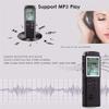 XIXIDIAN Digital Voice Recorder, High-Definition Long-Distance Noise Reduction Mini Student Business Meeting Recorder, with Built-in Mic 16GB view 4