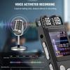 XIXIDIAN Portable Voice Recorder, Mp3 External High-Definition Smart Voice Recorder,with Dual Microphones Noise Reduction, Voice Activated Recorder for Lecture Interview Meeting 16GB view 4
