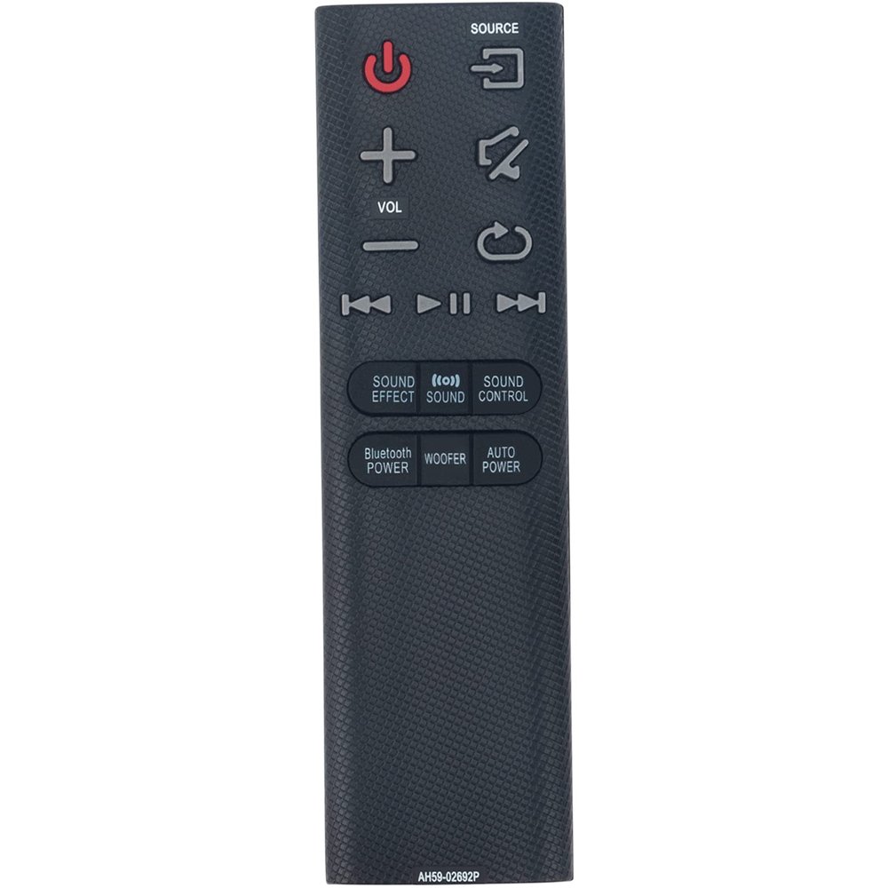 AH59-02692P Sub AH59-02692E AH59-02692F Replace Remote Control for Samsung Soundbar HW-JM35 HW-J355 HW-J430 HW-J450 HW-J460 HW-J550 HW-J551 HW-J560 HW-J561 HW-J6000 HW-JM6000 HW-J6001
