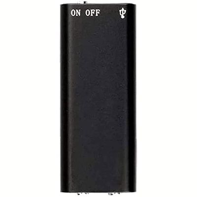 XIXIDIAN Portable Voice Recorder, High-Definition Noise Reduction One-Key Recording, Automatically Save When Power Off,USB Rechargeable Dictaphone Sound Audio Recorder,16GB