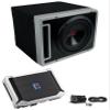 Alpine R2-SB10V 10" 750w R2-W10D4 Subwoofer+Ported Sub Box+Amplifier+Bass Knob view 1