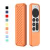 2021 Remote Case for Apple Siri Remote (2nd Gen), Protective Anti-Slip Durable Silicon Shockproof Rubber Cover for Apple 4K HD TV Siri Remote (2nd Generation) (Orange) view 1