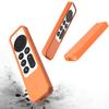 2021 Remote Case for Apple Siri Remote (2nd Gen), Protective Anti-Slip Durable Silicon Shockproof Rubber Cover for Apple 4K HD TV Siri Remote (2nd Generation) (Orange) view 3