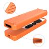 2021 Remote Case for Apple Siri Remote (2nd Gen), Protective Anti-Slip Durable Silicon Shockproof Rubber Cover for Apple 4K HD TV Siri Remote (2nd Generation) (Orange) view 4