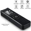 XIXIDIAN Digital Voice Recorder,High-Definition Intelligent Noise Reduction,with Dual Microphones,Rechargeable,Support Voice Activated Recording for Lectures/Meetings/Class, 8GB view 4