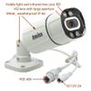 ansice Outdoor/Indoor 4MP POE IP Camera 4.0MP IP Network Security Camera System 3.6mm Dual Lights Night Vision Warm Lights & IR Infrared Motion Detective view 2