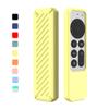 2021 Remote Case for Apple Siri Remote (2nd Gen), Protective Anti-Slip Durable Silicon Shockproof Rubber Cover for Apple 4K HD TV Siri Remote (2nd Generation) (Yellow) view 1