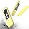 2021 Remote Case for Apple Siri Remote (2nd Gen), Protective Anti-Slip Durable Silicon Shockproof Rubber Cover for Apple 4K HD TV Siri Remote (2nd Generation) (Yellow) view 3
