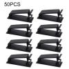 50 Pcs Self Adhesive Wire Organisers Fasteners Cable Management Clip Multipurpose Fixed Wall Desk Surface Holder view 3