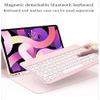 with Wireless Mouse iPad 10.2 Keyboard Case 7th Gen 8th Gen Fashion Round keycap Built-in Pencil Holder Detachable Bluetooth Keyboard for iPad 10.2 inch (iPad7/810.2 inch, Pink) view 3