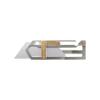 Aerocrafted Sideslip Utility Knife, EDC Everyday Carry, Razor Blade, Made in the USA (Titanium/Bronze, Right-handed) view 1