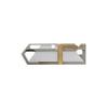Aerocrafted Sideslip Utility Knife, EDC Everyday Carry, Razor Blade, Made in the USA (Titanium/Bronze, Right-handed) view 2