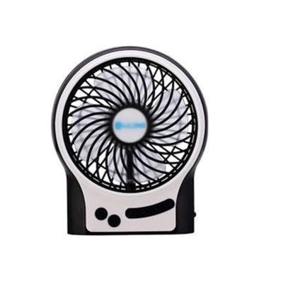 5 Inch Portable USB Fan, Mini Desk Fan Quiet Fan USB Fan for for Home Bed Office Outdoor Travel (Color : Black)