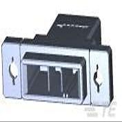 1-179553-3, Conn Housing M 3 POS 5.08mm Crimp ST Cable Mount Black Bag (25 Items)