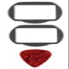 Kase Clip-in Red Underwater/Black & White Optical Glass Filter Dedicated for Full Frame Sony Alpha Camera view 2