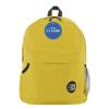 BAZIC Products School Backpack 17" Mustard, Lightweight School Bag Padded Back & Adjustable Strap for Students, Travel Bag Fit A4 Notebook, 1-Pack view 1