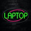 Laptop led neon sign 28"L x 16"H #34235 Custom LED Light for Business Logo, Home, Event, office, Wedding Bright, Energy-Saving Wall Decor view 1