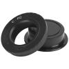 214 Metal Lens Adapter Ring with Back Cap,for C Mount Lens to for Pentax Q/Q10/Q7/QS1 Cameras,Black view 1