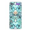 Head Case Designs Officially Licensed Micklyn Le Feuvre Aqua Nouveau Pattern Pattern 1 Vinyl Sticker Skin Decal Cover Compatible with Samsung Galaxy Z Flip / 5G view 1