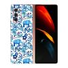 Head Case Designs Officially Licensed Micklyn Le Feuvre Watercolour Floral Elephant Patterns 2 Vinyl Sticker Skin Decal Cover Compatible with Samsung Galaxy Z Fold2 5G view 1