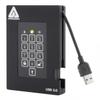 Apricorn Aegis Padlock A25-3PL256-1000F 1 TB Portable Rugged Hard Drive - FIPS 140-2 Level 2 Validated 256-Bit Encrypted USB 3.0 Hard Drive with PIN Access 3 Year Warranty view 1